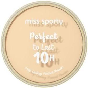 Miss Sporty Perfect To Last 10H Mattifying Face Powder 050 Transparent 9G (Transparent)