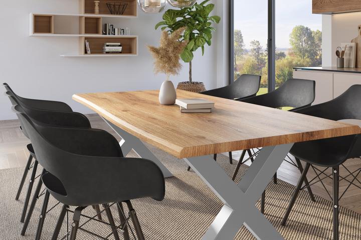 Image du produit SAM JULIUS Baumkante massiv Mdf (200 x 100 x 77 cm)