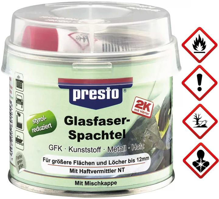 Produktbild Presto lith extra faserspachtel 250g