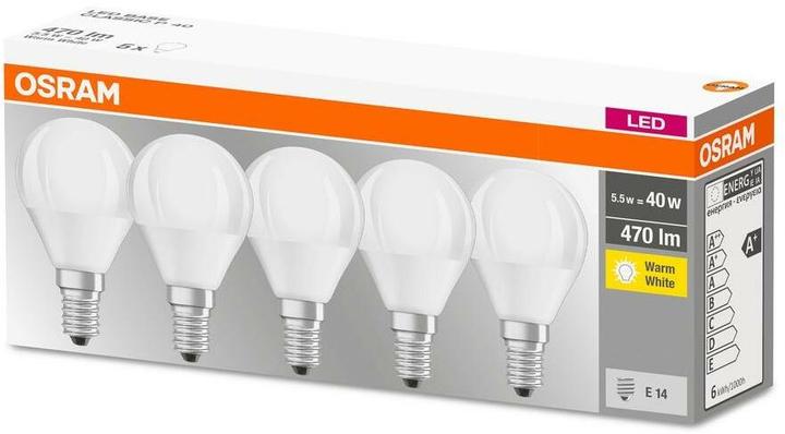 Image du produit Osram Base Retro (E14, 470 lm, 5x)
