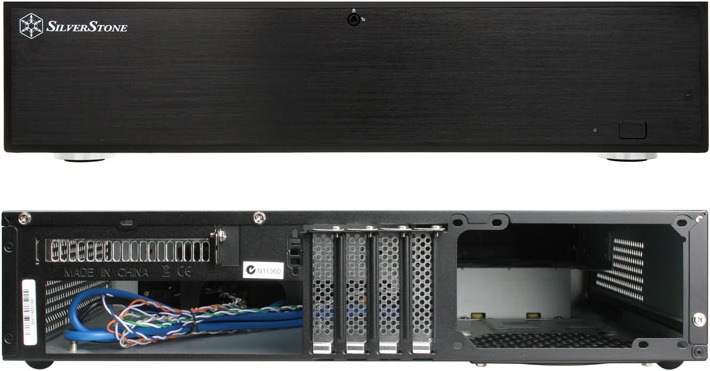 Actual product image Silverstone SST-ML04B Milo (mATX, Mini-ITX, DTX)