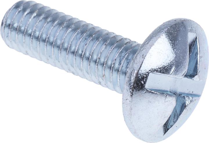 Produktbild RS PRO Schrauben Flachkopf M6x20mm