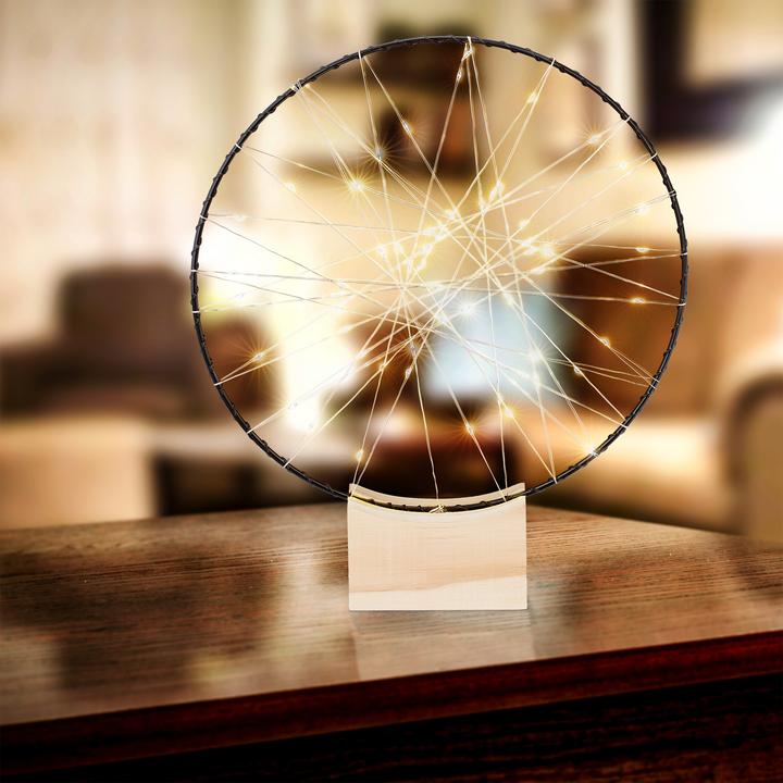 Actual product image Relaxdays LED ring