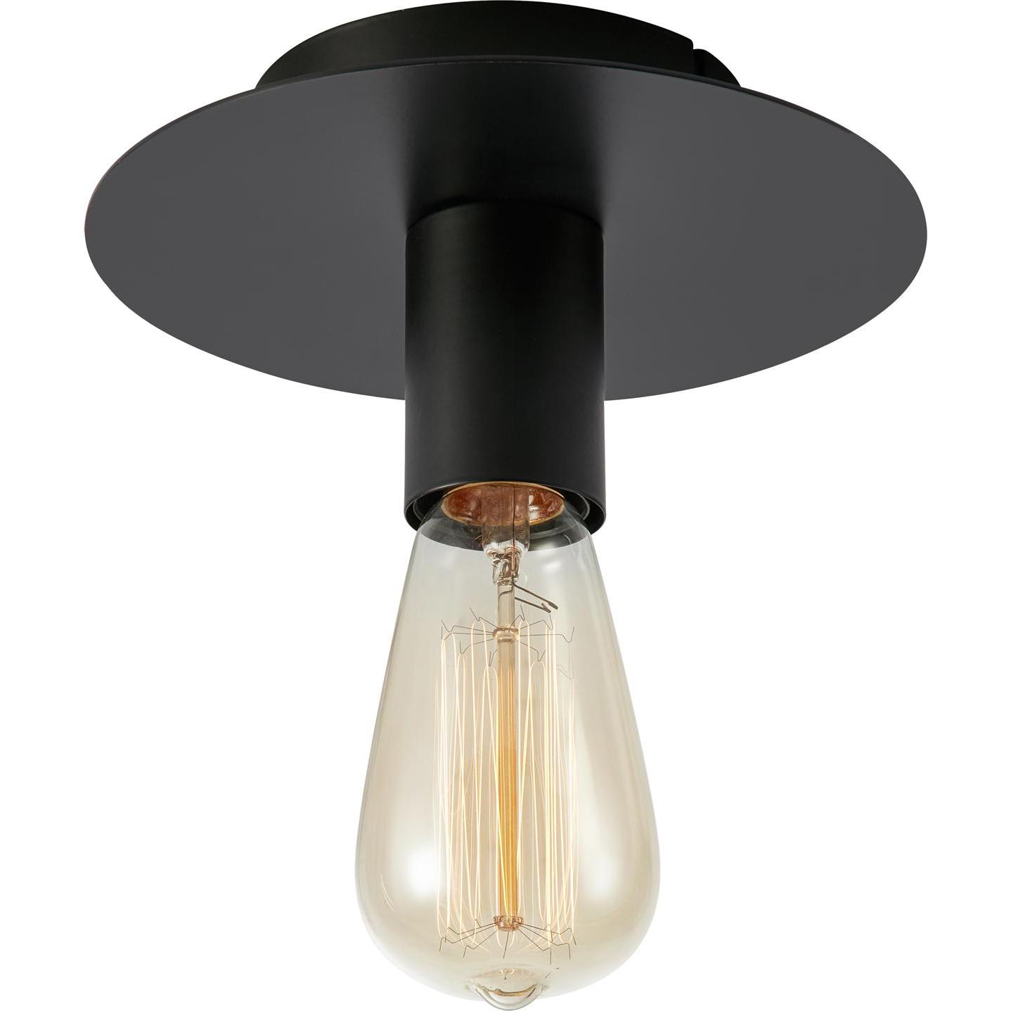 Markslöjd, Applique + Plafoniera, PIATTO Ceiling 1L Matt Black