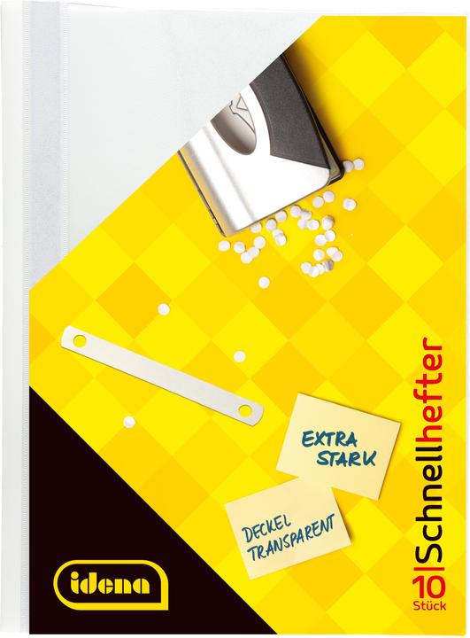 Image du produit Idena Schnellhefter PP extra stark weiss DIN A4 (A4)