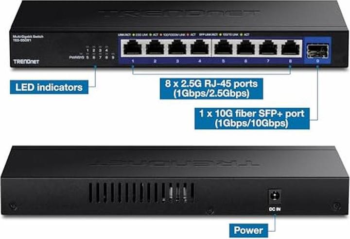 Image du produit Trendnet TEG-S5091 (9 ports)