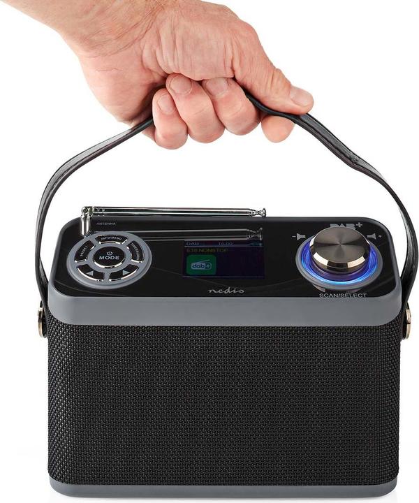 Image du produit Nedis Radio DAB (DAB, DAB+ DAB, FM, Bluetooth, WiFi)