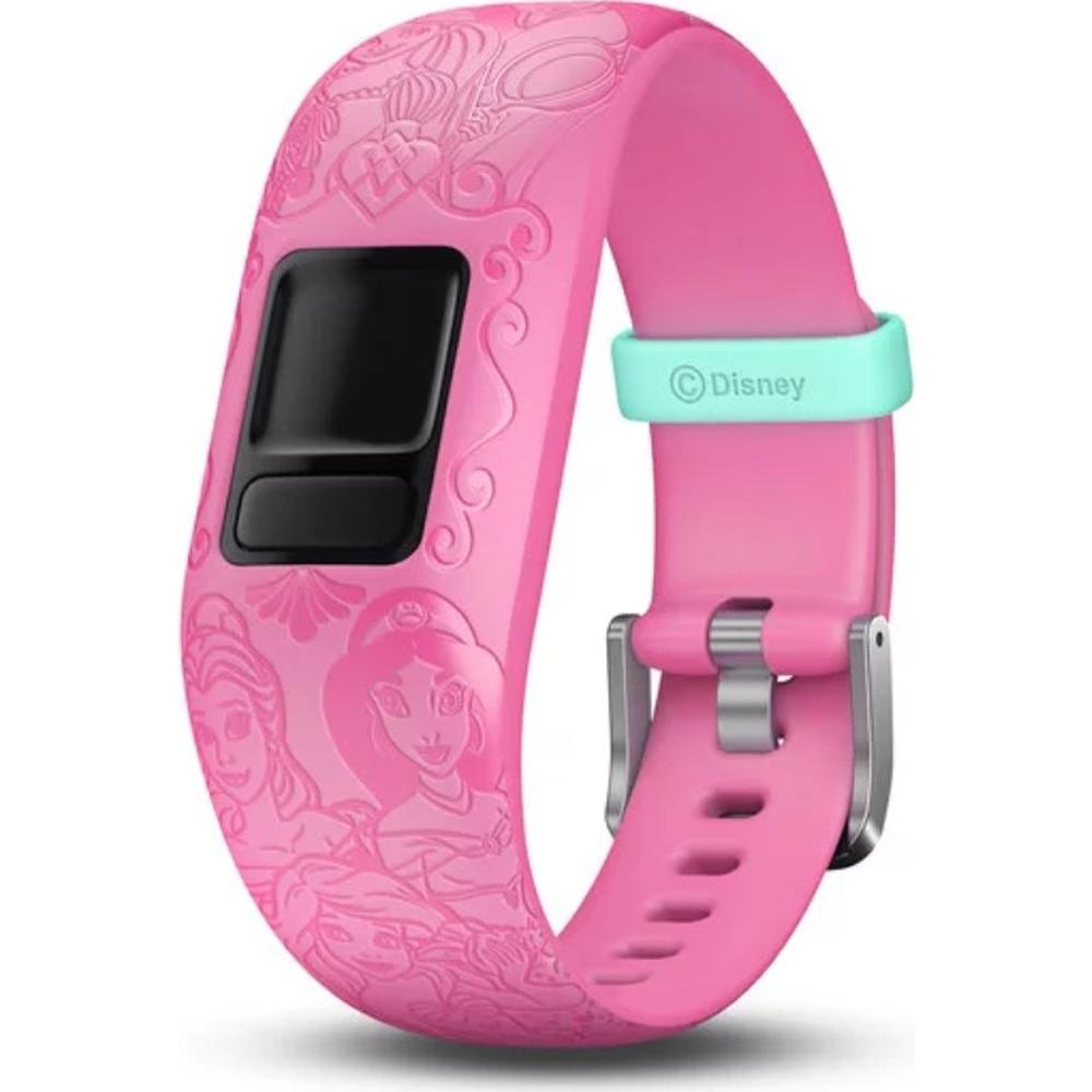 Garmin Armband Princess Rosa (Silikon, Vivofit Jr. 2, Vivofit Jr. 1), Uhrenarmband, Rosa