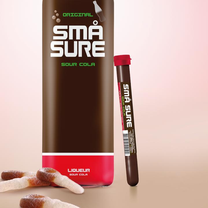 Produktbild Små Sure SMÅ Sour Cola Tube 2cl
