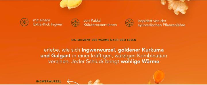 Produktbild Pukka Drei Ingwer (36 g)