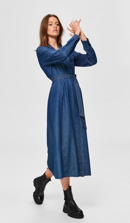 Immagine prodotto Selected Abito midi in denim (34)