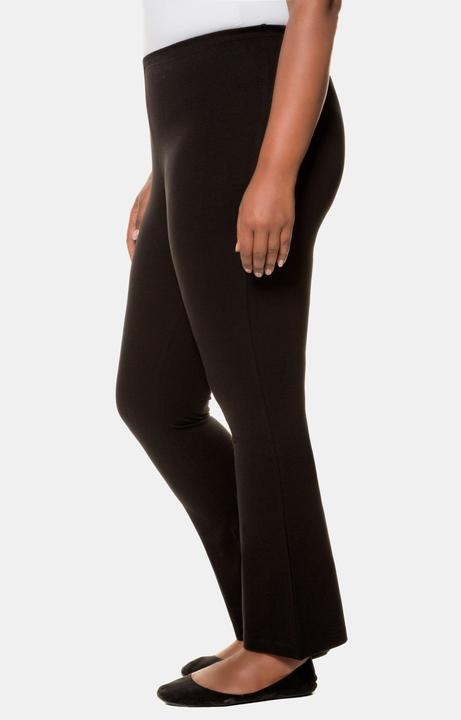 Produktbild Ulla Popken Hose, Yogahose, Jersey, ausgestelltes Bein, Elastikbund (54, 56)