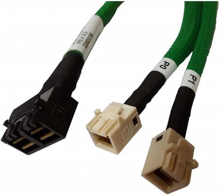 Actual product image LSI SAS cable SFF-8643 (100 cm, Mini-SAS)