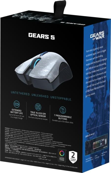 Image du produit Razer Mamba Gears of War 5e édition (Filaire, Sans fil)
