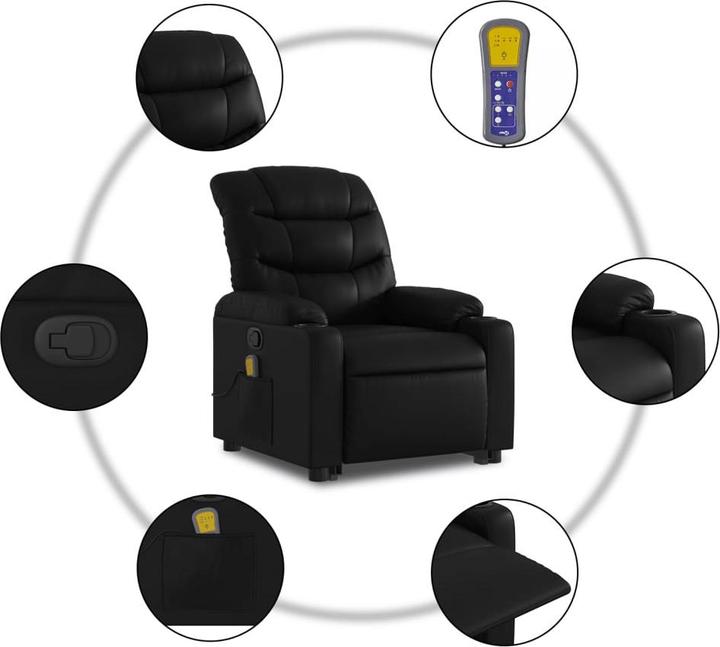 Produktbild vidaXL Massagesessel mit Aufstehhilfe