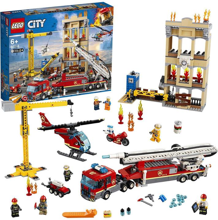 Produktbild LEGO Feuerwehr in der Stadt (60216, LEGO City)