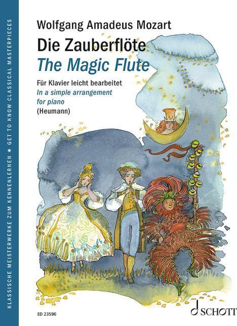 Immagine prodotto Die Zauberflöte (Inglese, Tedesco, Brigitte Smith, Hans-Günter Heumann, Wolfgang Amadeus Mozart, 2022)