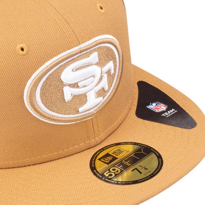 Produktbild New Era 59Fifty Fitted Cap San Francisco 49ers wheat - 6 7/8 (6 7/8)
