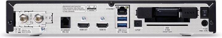 Productafbeelding Vu+ Uno 4K SE (4 GB, Dubbele DVB-S2, CI slot)
