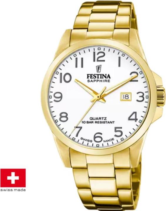Immagine prodotto Festina F20044/1 Swiss Made Acero Classic (41 mm)