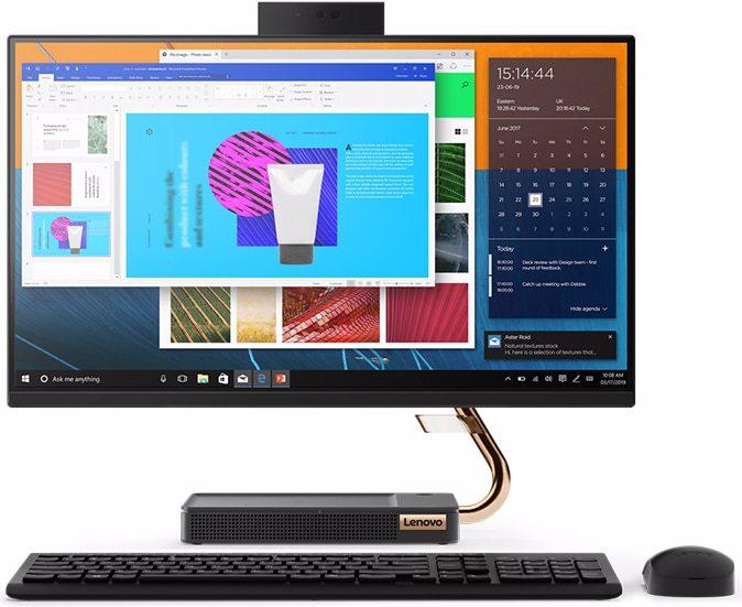 Actual product image Lenovo IdeaCentre AIO 5 24IMB05 (512 GB, 16 GB, Intel Core i5-10400T)