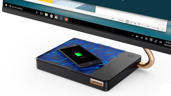 Actual product image Lenovo IdeaCentre AIO 5 24IMB05 (512 GB, 16 GB, Intel Core i5-10400T)