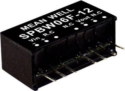 Image du produit MeanWell Modules de conversion DC/DC série SPBW06 Case Single Output 1 régulé