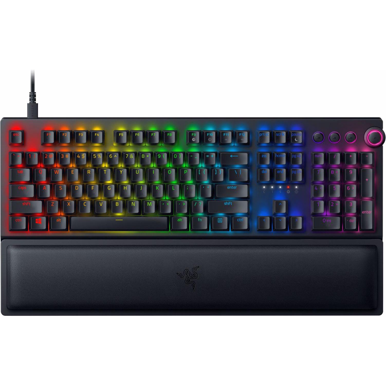 Razer BlackWidow V3 Pro (US, Kabelgebunden, Kabellos), Tastatur, Schwarz