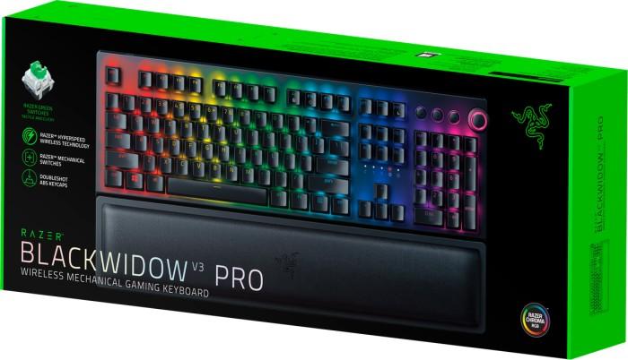 Image du produit Razer BlackWidow V3 Pro (US, Filaire, Sans fil)