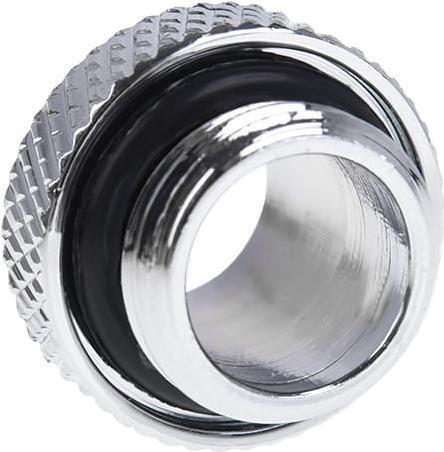 Actual product image Alphacool 17398 Hose connector brass chrome (e)