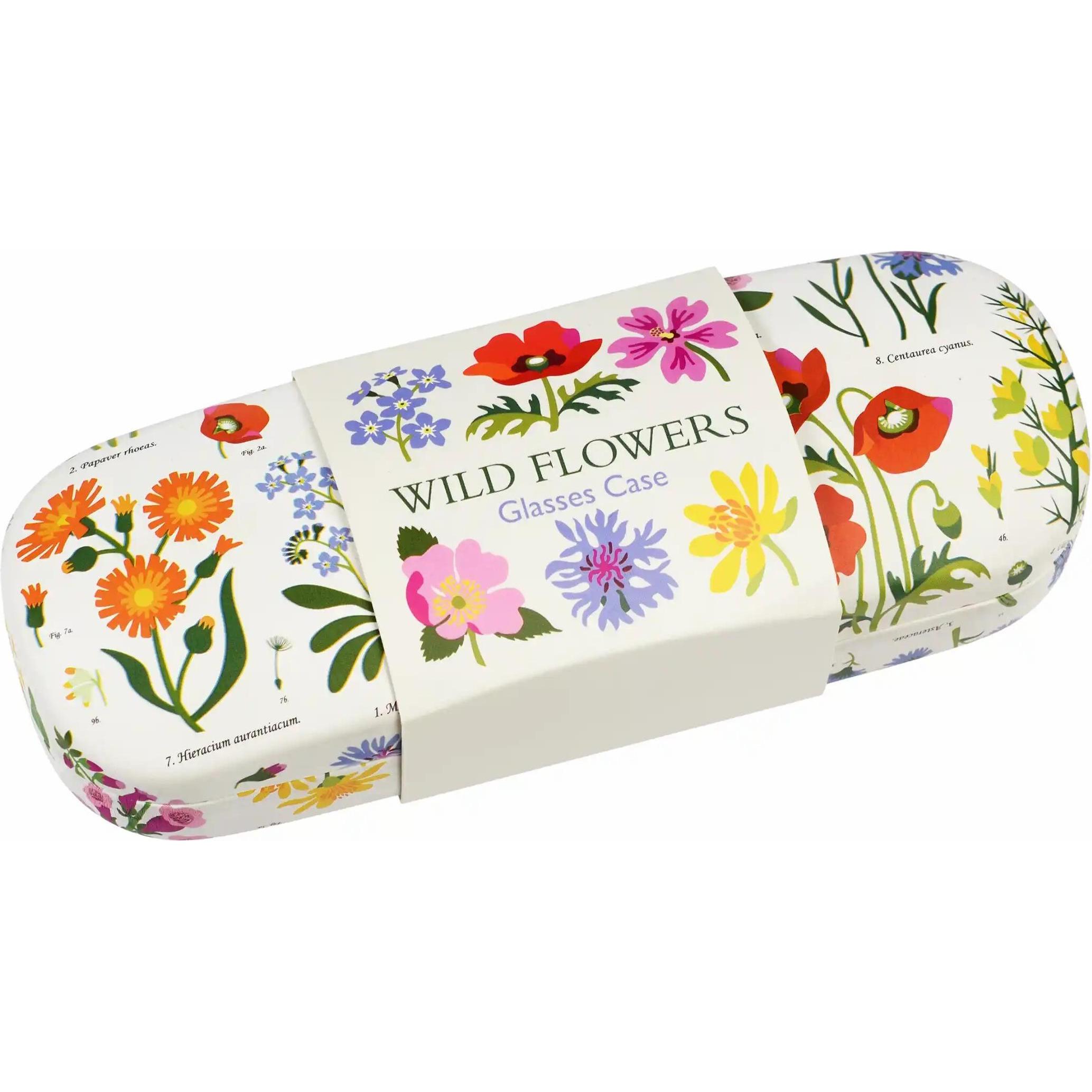 Rex London, Brillen Zubehör, Glasses case and cleaning Cloth wild flowers, Mehrfarbig