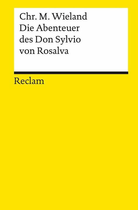 Produktbild Die Abenteuer des Don Sylvio von Rosalva (Deutsch, Christoph M. Wieland, 2001)