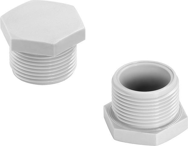 Actual product image Weidmüller VP HEX M40 PA6 GY