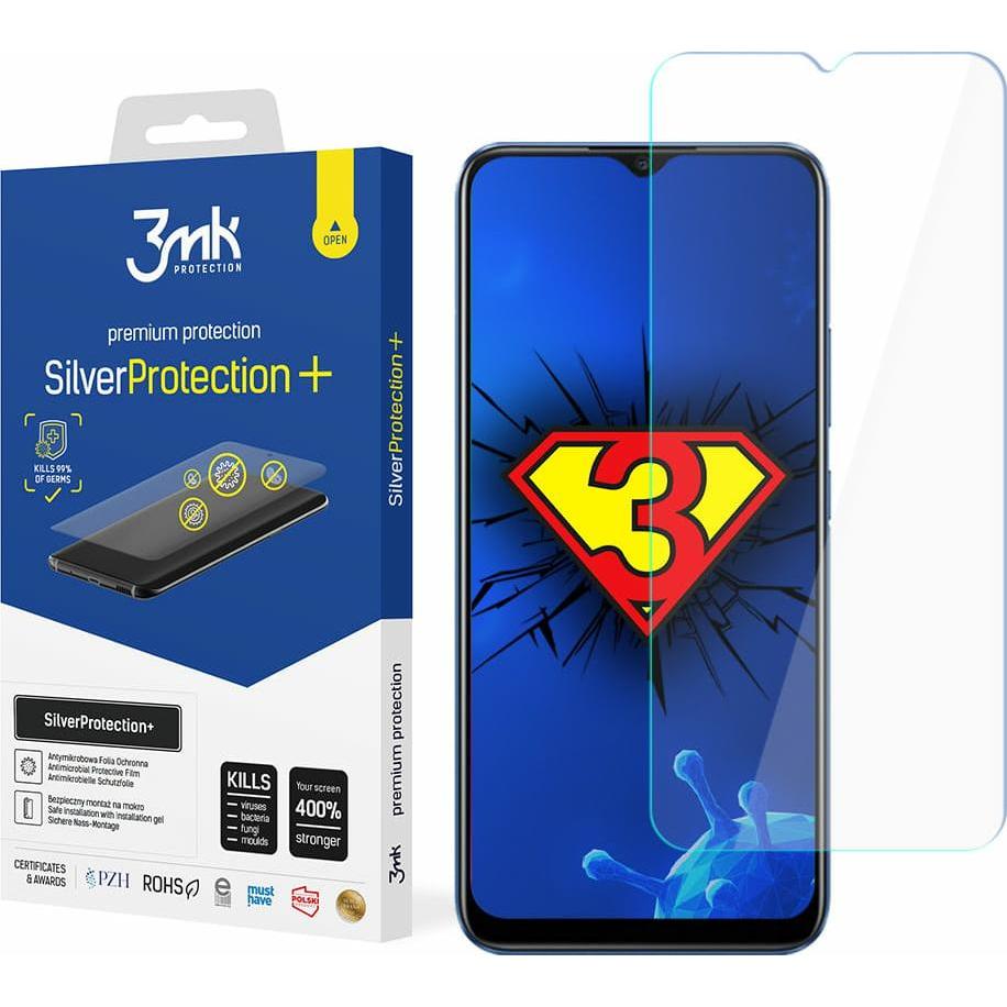 Thumbnail - 3MK Realme C15 – SilverProtection+ (1 Stück, Realme C15), Smartphone Schutzfolie, Silber