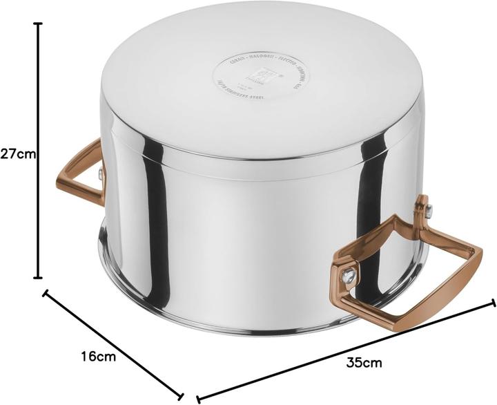 Produktbild Zwilling Kochtopf-Set, 5 Teile (Pfannenset + Topfset, Edelstahl)