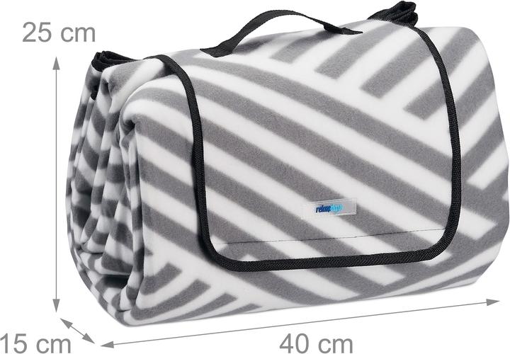 Actual product image Relaxdays Picnic blanket