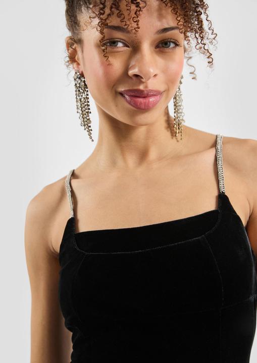 Produktbild s.Oliver Kleid Samtkleid (36)