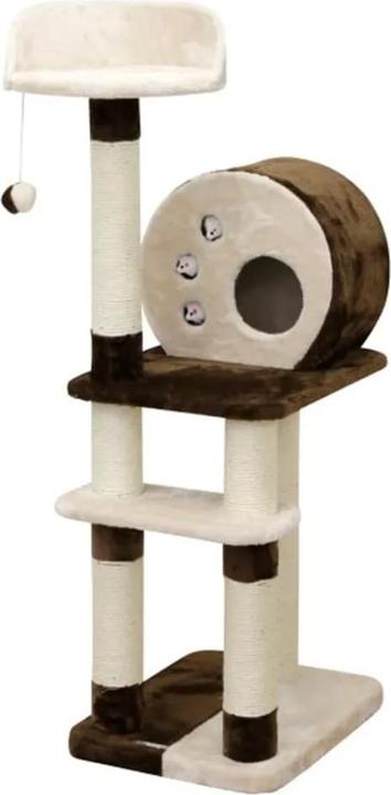 Produktbild Kerbl PLANET X braun/beige, 50 x 40 x 127 cm (127 cm, Beige, Braun)