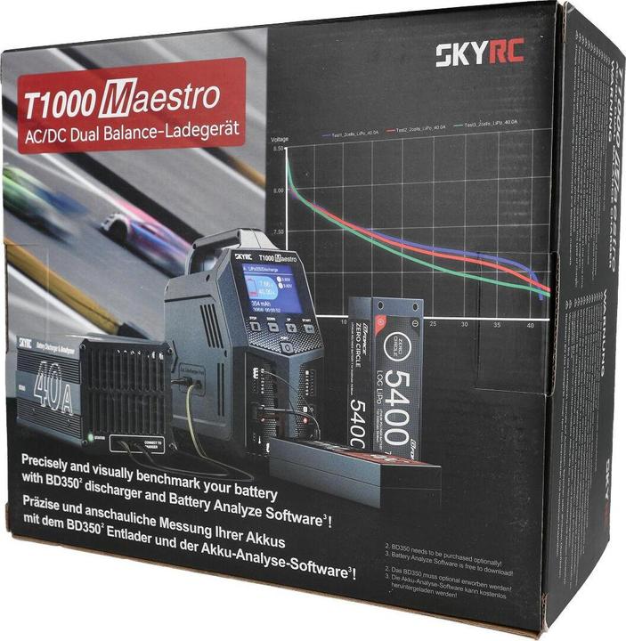 Produktbild SkyRC Charger T1000 Maestro