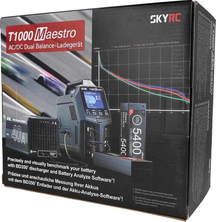Immagine prodotto SkyRC Charger T1000 Maestro