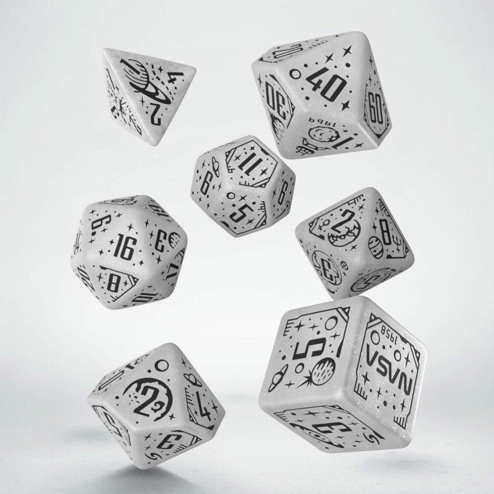 Thumbnail - Q Workshop Space Dice Set: Apollo