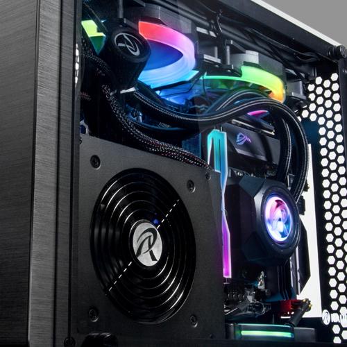 Produktbild Raijintek Iris 12 Rainbow A-RGB LED-Lüfter, 3er Set inkl. Controller (120 mm, 3 x)