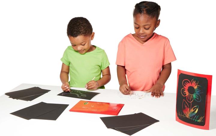 Actual product image Melissa & Doug Scratch Art Deluxe Combo