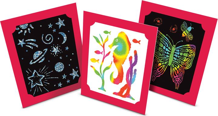 Actual product image Melissa & Doug Scratch Art Deluxe Combo