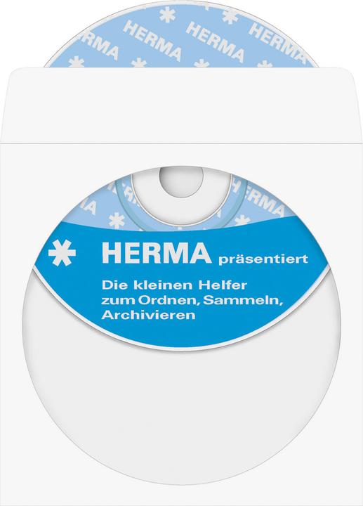 Actual product image HERMA CD/DVD sleeves