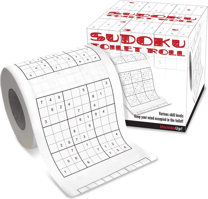 Actual product image Novelty Toilettenpapier Sudoku (1 x)