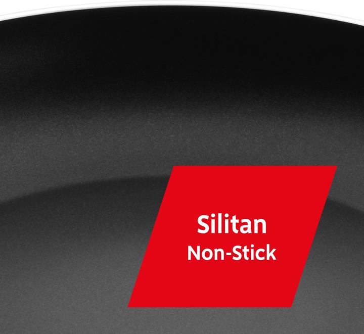 Actual product image Silit Antihaft Pfanne Bratpfanne 28cm Belluna Aluminium beschichtet rot (Frying pan, Aluminium, 28 x 48 cm)