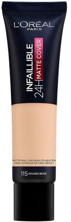 Immagine prodotto L'Oréal Paris L'Oreal Paris Infaillible 24h Matte Cover 35mL Cartuccia 115 Beige Dore (115 Beige Dore)