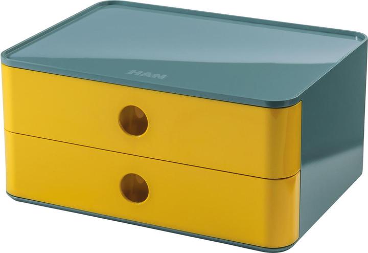 Produktbild Han Schubladenbox Allison Smart-Box Plus 2 Schubladen, Gelb