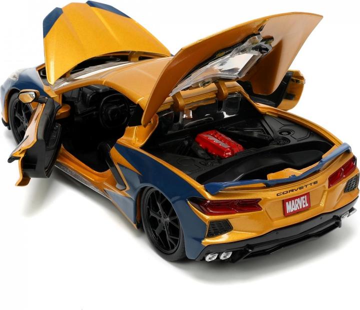 Image du produit Jada Marvel X-Men Wolverin Chevy Corvette